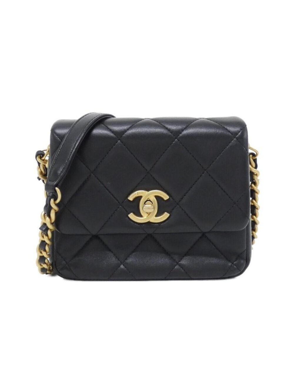Chanel Shoulder Bag Black
